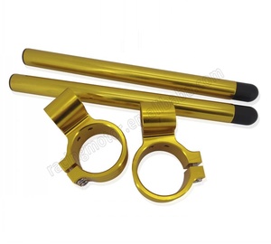 41mm CNC High Lift 1 "Riser rialzato Clipon manubrio a Clip per <span class=keywords><strong>Honda</strong></span> <span class=keywords><strong>Shadow</strong></span> VT750 VT1100 - Product Image 3