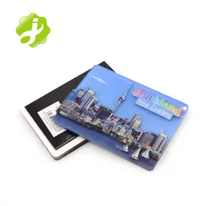 Commercio all'ingrosso souvenir magnete del frigorifero magnetico 3D frigorifero acrilico su ordinazione di trasporto