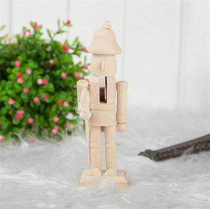 New Wooden <strong>Christmas</strong> Unpainted <strong>Nutcracker</strong> - Product Image 3