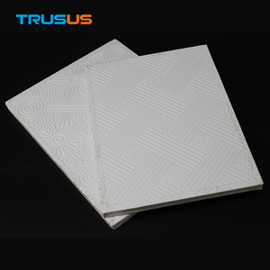 Panneaux muraux <span class=keywords><strong>de</strong></span> salle <span class=keywords><strong>de</strong></span> bain imperméables <span class=keywords><strong>de</strong></span> 12 pouces approuvés CE, panneaux <span class=keywords><strong>de</strong></span> plafond en plâtre <span class=keywords><strong>acoustique</strong></span> recouverts <span class=keywords><strong>de</strong></span> feuille <span class=keywords><strong>de</strong></span> fibre <span class=keywords><strong>de</strong></span> verre renforcée - Product Image 3