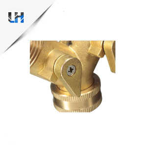 2 Forma latón sólido válvula y manguera de jardín conector con Comfort grip - Product Image 2