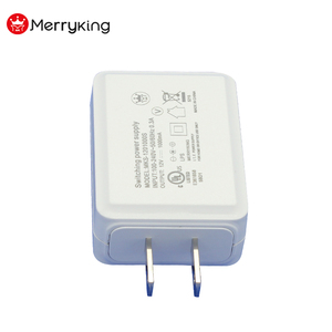 Enchufe fijo blanco micro usb cargador 5 V 2 <span class=keywords><strong>amperios</strong></span> 1a <span class=keywords><strong>cable</strong></span> redondo - Product Image 2
