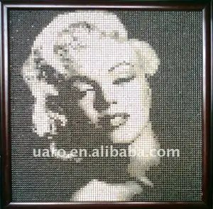 Marilyn Monroe Custom Mozaïek Patroon Collection Hand Vervaardigd Patroon Keramische Mozaïek Muurschildering