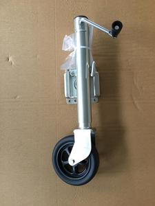 Nouveau cric à plaque pivotante à anneau de blocage de 1500 lb avec une seule <span class=keywords><strong>roue</strong></span> <span class=keywords><strong>jockey</strong></span> en plastique de 8 pouces pour la <span class=keywords><strong>réparation</strong></span> de remorques - Product Image 4