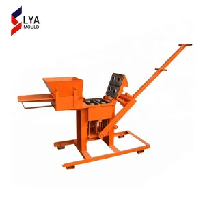 Manual clay /soil/ concrete /cement brick making machine