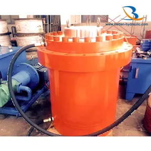 Silinder Hidrolik 100 Ton Alat Berat untuk Tekan Hidrolik