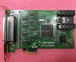 PCI Express Lynx 8 포트 RS232 90PX275R2 PX-279B 다중 포트 직렬 어댑터 카드 양호한 상태로 사용