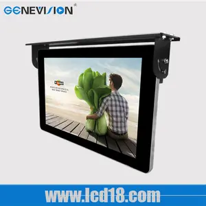 15 zoll LCD werbung display booth heißer sex bus video player für verkauf