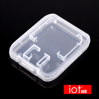 En gros Carte Mémoire SD Boîte Paquet Boîte En Plastique Transparente transparente
