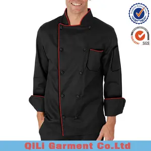 Heißer verkauf china fabrik benutzerdefinierte chef mantel uniform/high grade kitchener mantel/high grade kitchener jacke