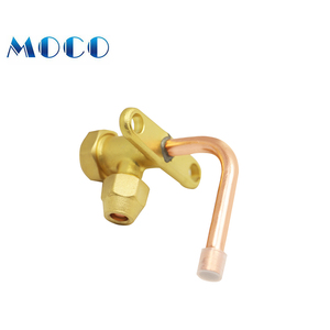 Válvula Dividida de Latón de 3/4 para Aire Acondicionado, Válvula de Servicio de CA - Product Image 3