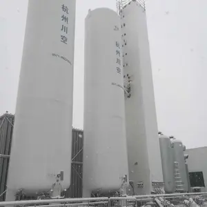 Fabricante de gas y oxígeno líquido/nitrógeno argón planta en China