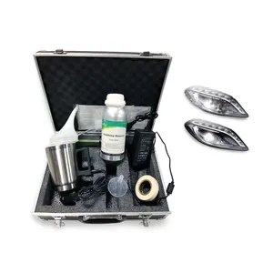 Faro Kit di Pulizia Testa Luce Cleaner Auto Faro Strumento di Riparazione Ristrutturazione