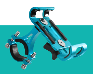 2021 nuovo materiale di alluminio 360 gradi di rotazione della bicicletta del motociclo <span class=keywords><strong>supporto</strong></span> del <span class=keywords><strong>supporto</strong></span> <span class=keywords><strong>per</strong></span> 3.5-6.5 pollici del <span class=keywords><strong>telefono</strong></span> mobile - Product Image 4