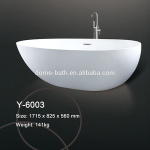 Domo résine pierre de bain tailles / pierre artificielle <span class=keywords><strong>baignoire</strong></span> <span class=keywords><strong>sur</strong></span> pieds prix - Product Image 1