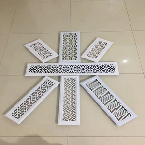 Hệ Thống Hvac Kim Loại Mạ Kẽm Sàn Lưới Tản Nhiệt Trang Trí Bộ Lọc Không Khí Trở Lại Lưới Tản Nhiệt Với Van Điều Tiết - Product Image 2