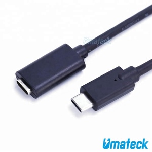 Tốt nhất bán umateck USB 3.1 Loại C/USB-C Nam Nữ cáp mở rộng, hỗ trợ sạc, Sync & 4K, Thunderbolt 3 tương thích - Product Image 5