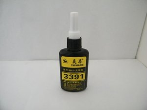 de baja viscosidad 3391 adhesivo <span class=keywords><strong>uv</strong></span> para el <span class=keywords><strong>vidrio</strong></span> <span class=keywords><strong>pegado</strong></span> al <span class=keywords><strong>vidrio</strong></span> - Product Image 1