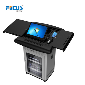 Kiosko Podium con monitor LCD 21,5 pulgadas Teacher's Computer Desk Tribuna Multimedia <span class=keywords><strong>Atril</strong></span> - Product Image 2