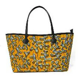 custom African Fabric Wax Print Tote hand Bags African Wax Print clutch Wallet Tote Handbag