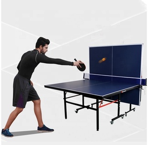 <span class=keywords><strong>Table</strong></span> <span class=keywords><strong>de</strong></span> <span class=keywords><strong>tennis</strong></span> <span class=keywords><strong>de</strong></span> <span class=keywords><strong>table</strong></span> pliable standard ITTF mobile intérieur/extérieur avec roues pour les amateurs <span class=keywords><strong>de</strong></span> sport - Product Image 2