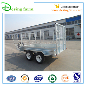 ออสเตรเลียเทรลเลอร์ท้ายรถไฮดรอลิกเทรลเลอร์ที่มีเพลาคู่ดีไซน์ใหม่ - Product Image 5