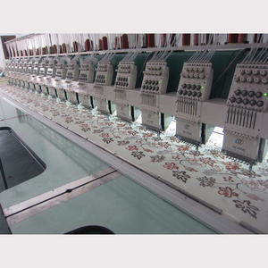 Máquina de bordado de logotipo de cuentas de lentejuelas planas de 15 cabezas de alta velocidad comercial/Industrial - Product Image 1