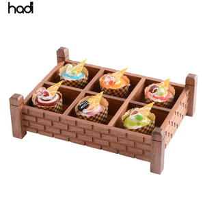 Equipo de Buffet, Exhibidor de Alimentos de Madera de 3 Niveles, Soportes de Buffet de Madera, Exhibidores de Servicio de Alimentos - Product Image 5