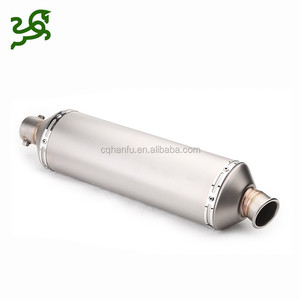 Tubo de silenciador de escape alargado para motocicleta Motocross, para CB400 TMAX500 TMAX 500 <span class=keywords><strong>ER6N</strong></span> - Product Image 5