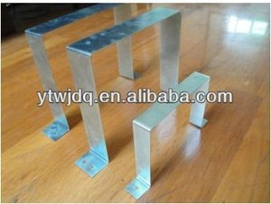 Braket segitiga berbentuk U baja untuk aplikasi rak dan gantung - Product Image 3