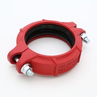 FM UL Approuvé raccords de tuyauterie Rainurés En Fonte Ductile Raccords et Raccords 1 "-12"