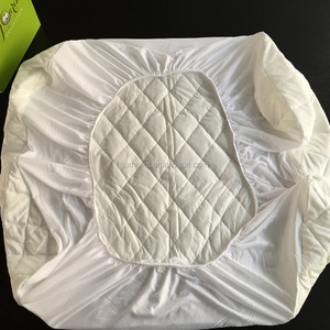 Jeu de literie de berceau en coton écologique, protecteur de matelas étanche, en Polyester absorbant, <span class=keywords><strong>drap</strong></span>-<span class=keywords><strong>housse</strong></span>, BSCI,OEKO-TEX100 - Product Image 1