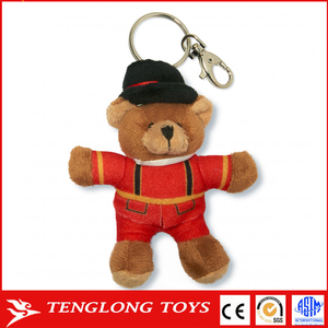 Nuovo Prodotto OEM: Portachiavi <span class=keywords><strong>Mini</strong></span> <span class=keywords><strong>Peluche</strong></span> a Forma di Orsacchiotto - Product Image 2