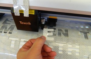 Máy Cắt TH-740L Teneth Máy Cắt Vinyl Được CE Phê Duyệt Với Phần Mềm Flexisign - Product Image 4