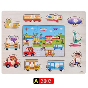 Bébé main saisir puzzle en bois jouet <span class=keywords><strong>alphabet</strong></span> et chiffres apprentissage puzzle en bois alphabets lettres pour enfants - Product Image 5