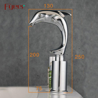 Fyeer Robinet automatique sans contact pour animaux Cold Only Dolphin Sensor Tap