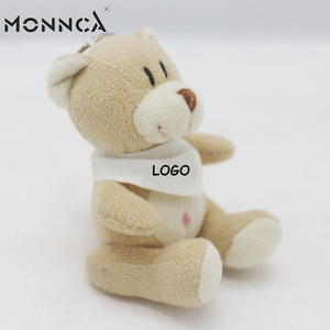 Custom promocional de peluche oso de peluche llavero - Product Image 2