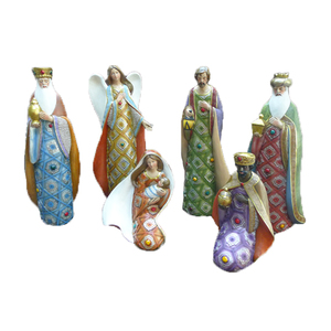Wholesale <strong>Resin</strong> Decor Christmas <strong>Nativity</strong> <strong>Set</strong> - Product Image 2