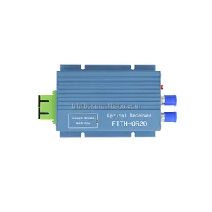 Nouveauté — récepteur de nœud optique en Aluminium, CATV et PON AGC Micro SC APC, deux sorties CWDM Mini FTTH OR20