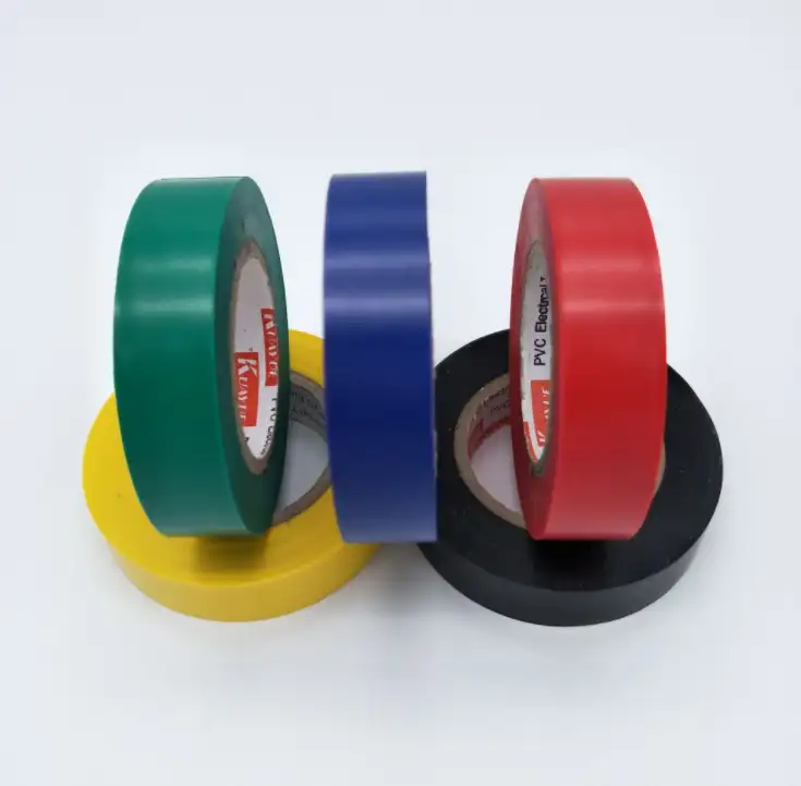 Elektrische Materiaal Isolerende Tape Gekleurde PVC Elektrische Tape