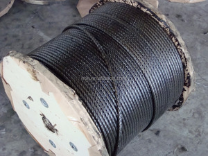 19x7 <span class=keywords><strong>ungalvanized</strong></span> corda del filo di acciaio - Product Image 3