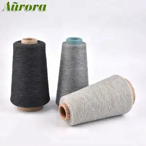 Custom yarn 50% cotton 50% polyester cross stitch yarn natural raffia yarn thread