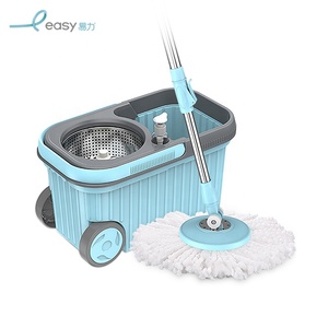 Flexibel faltbarer Griff mit 2 großen Rädern Move Easy <span class=keywords><strong>Magic</strong></span> Mop - Product Image 2