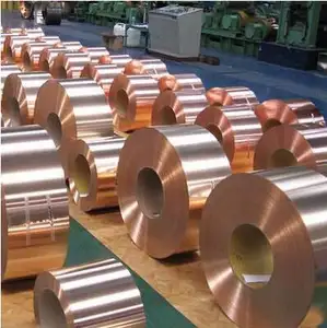 ASTM سعر تنافسي 0.3*300mm C11000 الفوسفور شريط نحاسي قطاع نحاس