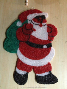 2D Led De Noël Acrylique Santa Claus Motif Lumière haute qualité motif corde lumière - Product Image 4