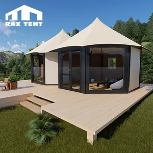 Equitable Tent Home Luxury Tent House für Permanent Living und Family Resort