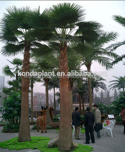 Grands Arbres En Plastique Plantes Palmier Artificielle Palmier Branches Et Feuilles - Product Image 3