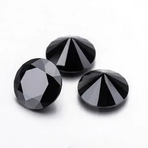 느슨한 다이아몬드 화이트 컬러 0.10 캐럿 라운드 모양 GRA 천연 다이아몬드 가격 블랙 moissanite 가격