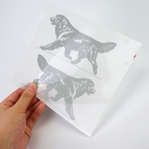 Etiqueta de impresión de vinilo de transferencia de calor reflectante personalizada para planchar <span class=keywords><strong>en</strong></span> la camiseta - Product Image 3