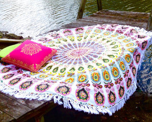 Hawaii Vert Palm Banane Feuilles Bali Jungle Tropicale Plage Décoration Grande Plage Pique-Nique Serviette - Product Image 2